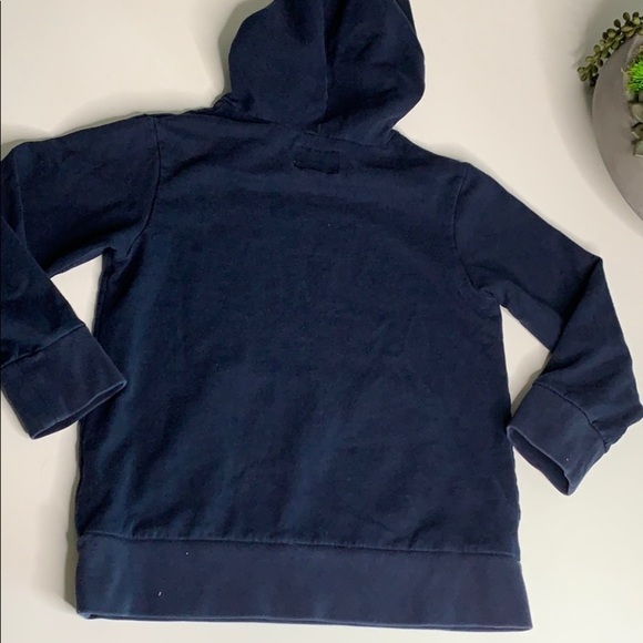 Children’s Place Grafton State U Hooded Sweatshirt medium boys navy - Picture 5 of 7